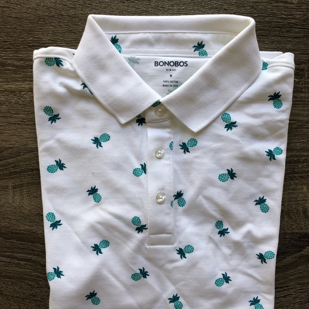 Bonobos Men’s Pineapple Print Polo
